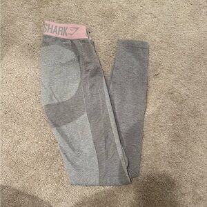 Gymshark Pink and Gray Leggings
